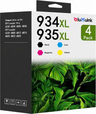 4PK High Yield 934 XL 935 XL Ink Cartridges replacement 6830 6835 6230