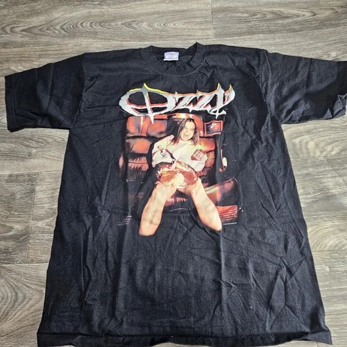 Ozzy Osbourne Concert Shirt Single Stitch Large Vintage vintage concert t-shirt, vintage, size L, single stitch, B+ condition