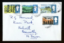 1966 Landscapes FDC. Beaworthy, Devon First Day Cover. SG 689-692