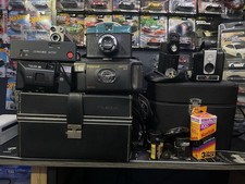 READ DESCRIPTION Polaroid Vintage Camera Lot Captiva SLR Brownie Hawkeye Concord