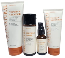 Vitamin C Four Step Skin Care Kit InstaNatural - No Box, Products Sealed