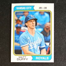 2023 Topps Heritage Matt Duffy SP #720 Kansas City Royals