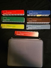 Pantone Portable Guide Studio 7-Guide Matched Set Carrying Case Formula Solid Ma