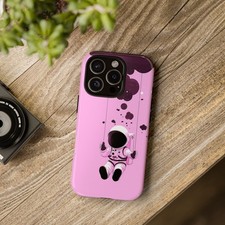 Astronaut Phone Case, Cute Space Design, Durable Cover, Cosmic Gift, Astronomy