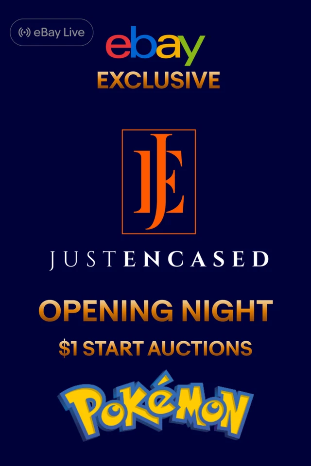JUSTENCASED EBAY LIVE - OPENING NIGHT!