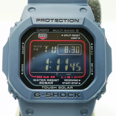G-SHOCK GW-M5610U-2JF ネイビー CASIO G-SHOCK GW-M5610U-2JF Black Navy Blue Solar Radio New in Box