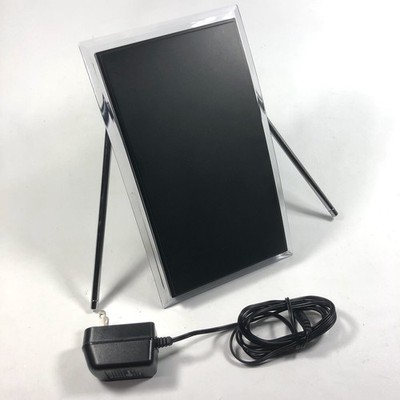 GE 24700-V3 Digital Indoor TV Antenna 1080p HDTV Rabbit Ears W/ Adapter