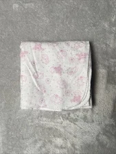 Nuby Baby Receiving Blanket Lamb Sheep Flowers Polka Dot Flannel Swaddle Lovey