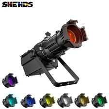 SHEHDS New Version 250W/350W Prime Lens LED LEKO Profile RGBWAUV Spotlight Show