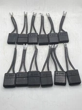 Lot Of 12 2192 Carbon Motor Brush — 1-1/4" x 1” x 3/8"