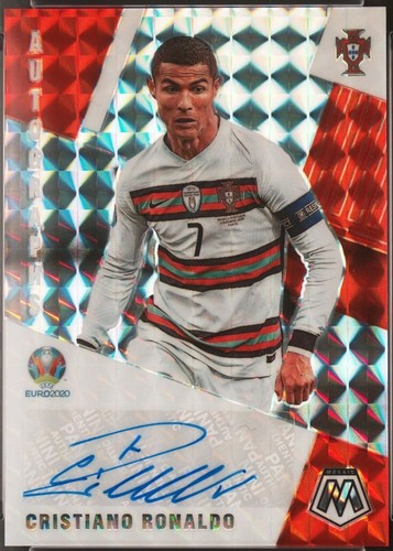 2021 Panini Mosaic UEFA Euro '20 Cristiano Ronaldo Auto Mosaic #AM