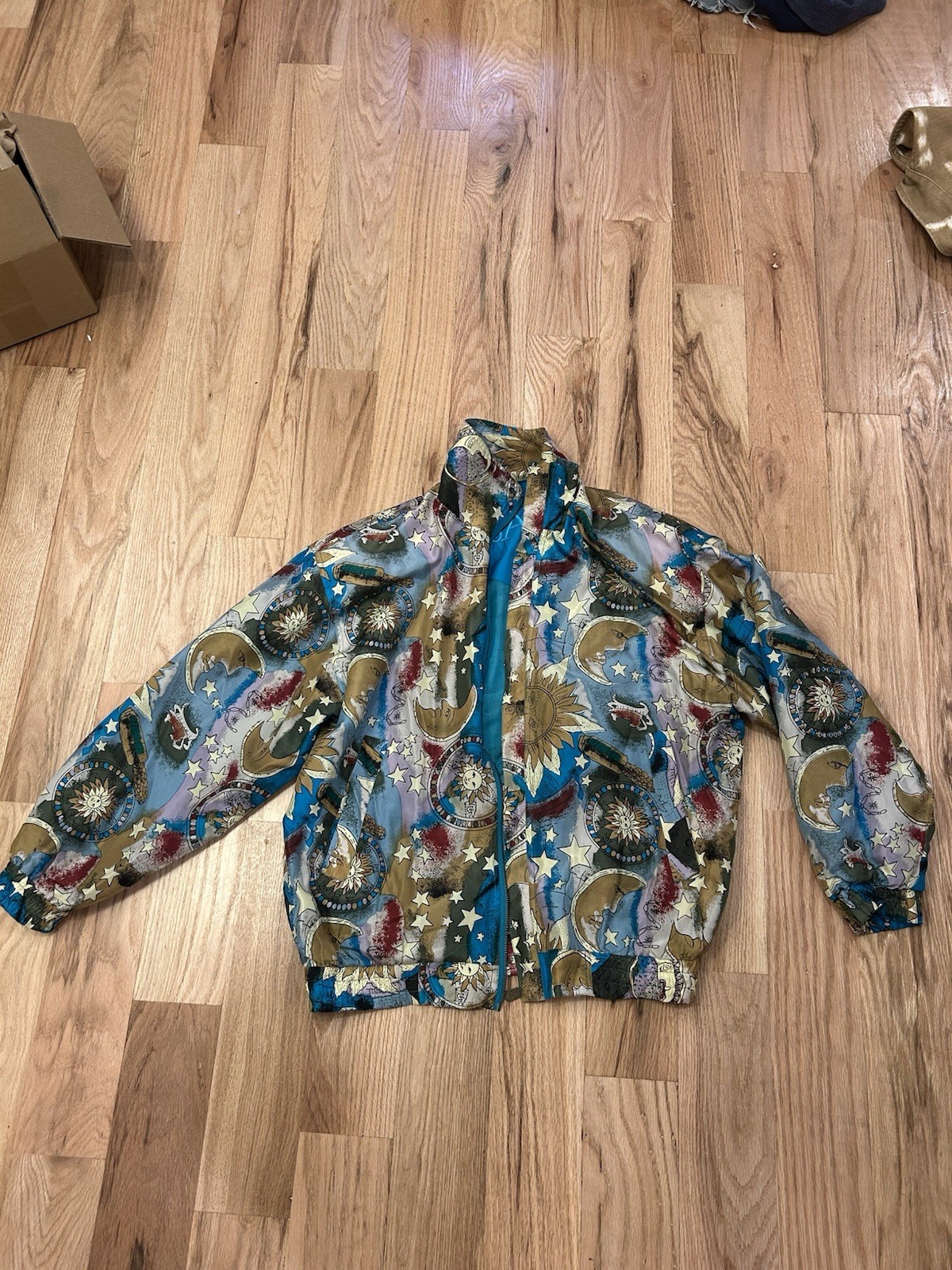 VINTAGE Y2K coAco Celestial Print Jacket Women's … - image 1