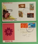 DR WHO 1970s AUSTRALIA 2 FDC R78738