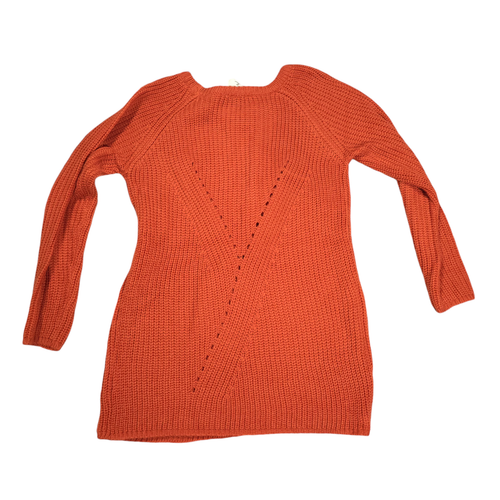 Hayden Girls Sweater Pumpkin Mint Green Braid Acrylic Girls Size 13/14 Tags - Picture 2 of 6
