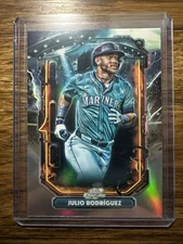 2025 Topps Cosmic Chrome Julio Rodriguez Extraterrestrial Talent Mariners #ET-12