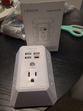 USB Multi-Plug Outlet Extender