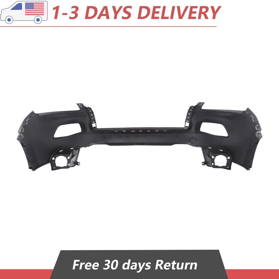 Front Bumper Cover Plastic For 2014 2015 2016 2017 2018 Jeep Cherokee 5NJ52TZZAB Foto 3 de 4