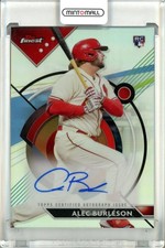 2023 Topps Finest St. Louis Cardinals Alec Burleson Autographs