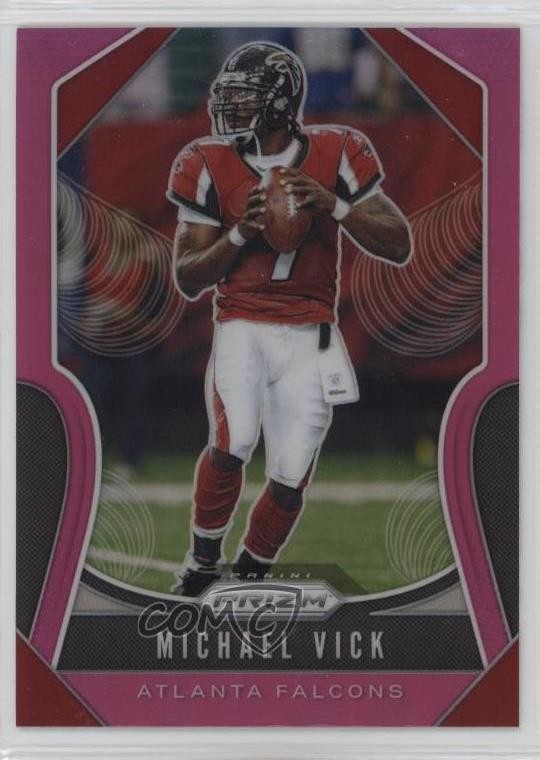2019 Panini Prizm Pink Prizm Michael Vick #298 rp9