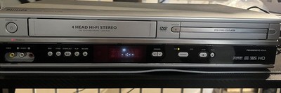 Philips DVP3050V/37 DVD VCR Combo 4-Head Hi-Fi Stereo VHS Player- Tested/Works