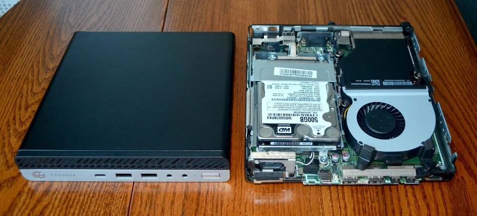 HP ProDesk 600 G5 Mini / i5-9500T / 16GB / 756 GB  / WiFi6+BT / W11PRO /  NEW AC - Image 3 of 4