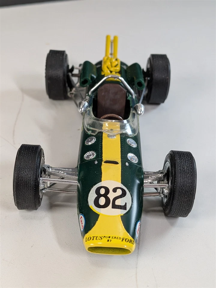 IMC 1965 '65 Lotus Powered by Ford Indy #82 Jim Clark Racing Car Built 1/25 - Image 3 of 4