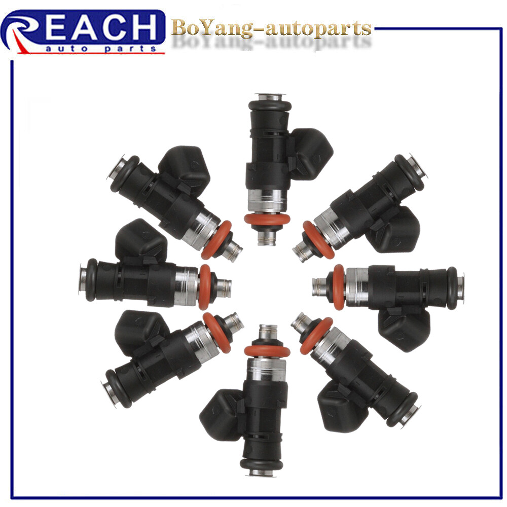 8 PCS Fuel Injector For 2010-2015 Chevrolet Camaro 6.2L V8