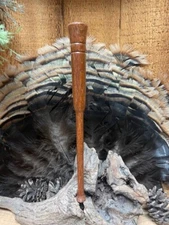 Leopard Wood  Flared-Tip Custom One Piece Friction Pot Turkey Call Striker