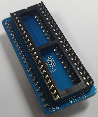 Commodore 64 VIC-II 8565/8562 to 6569/6567 Adapter -[F03]- | eBay