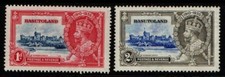 Basutoland 1935 King George V 1d, 2d Silver Jubilee SG11-12 Mint
