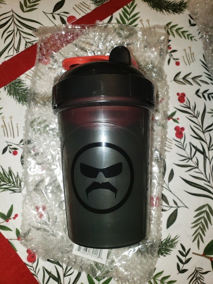 Rare Dr Disrespect Limited Black on Black GFUEL Shaker Cup GFuel
