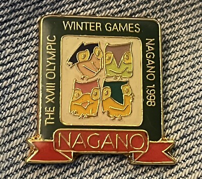 長野オリンピックゲームズヒストリカルシリーズピンズコレクション 1998 1998 Nagano Olympic Pin ~ XVIII Winter Games ~ Mascots: Sukki