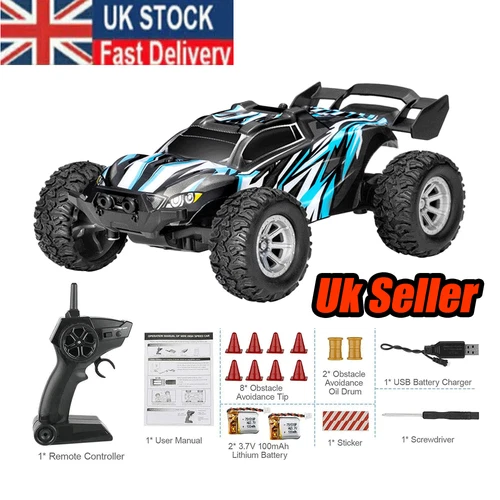 1/32 Mini 20KM/h High Speed Buggy RC Car Remote Control Off-road Truck Toy Gift - Picture 2 of 10