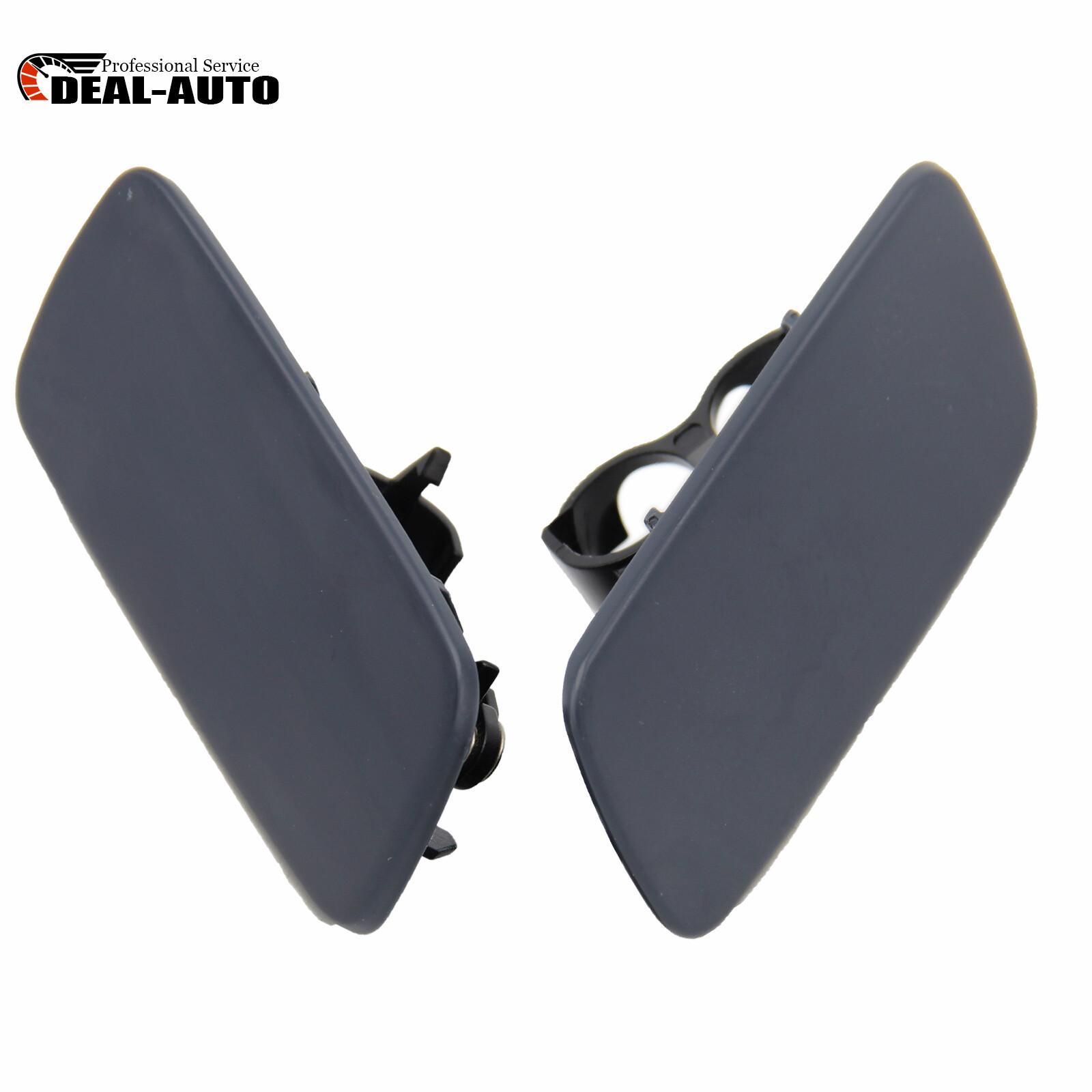 For Rolls-Royce Ghost 2x Headlight Cleaning Nozzle Cover 61677244959 61677244960