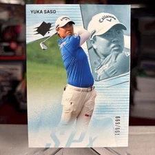 2024 UD Portfolio Golf PGA Yuka Saso SPx Japan SSP /699 ⭐️ MINT