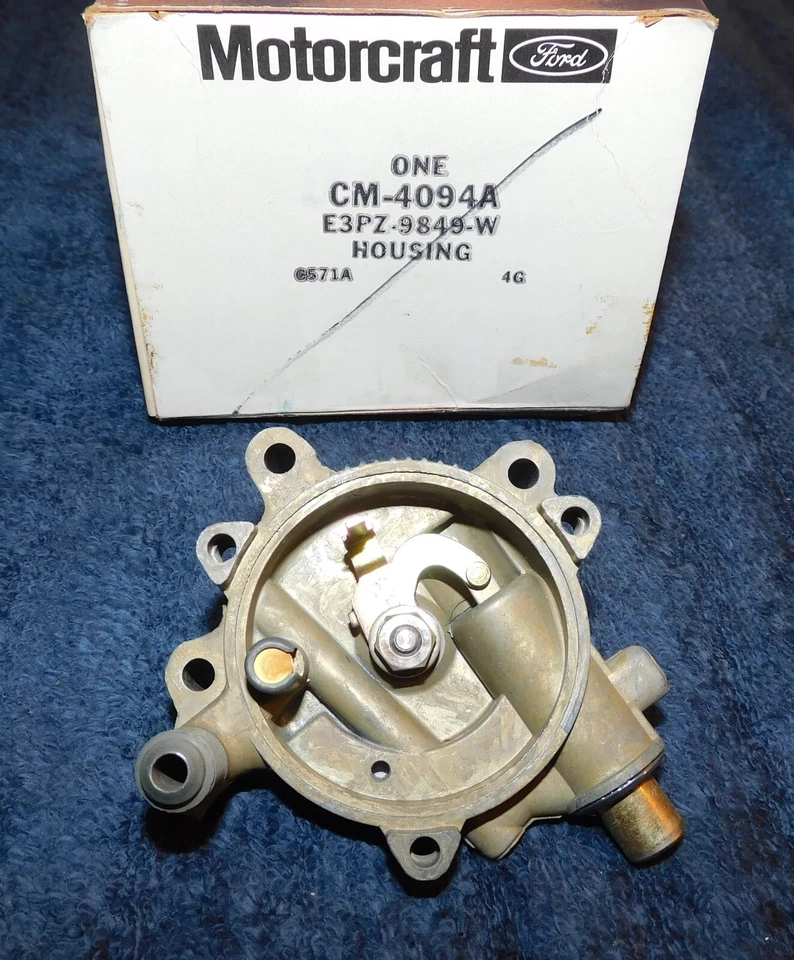 1983 1984 1985 Ford Mustang Capri NOS 5.0L HO HOLLEY 4V CARCAÇA DE ESTRANGULADOR DE CARBURADOR - Imagem 3 de 3