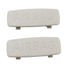 2x Grey Car Pillar Airbag Trim Cap fit for VW Golf MK6 Jetta MK5 GTI CC Tiguan