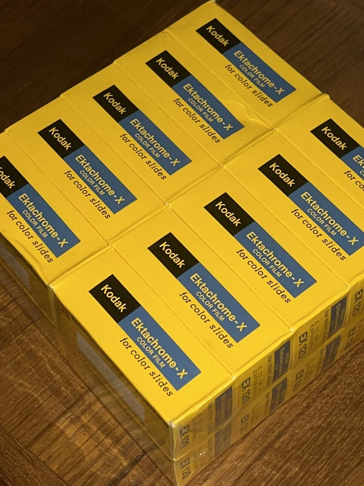 Ektachrome-X 120 Color Slide film KODAK Expired 1975 Mint boxed - Image 4 of 4