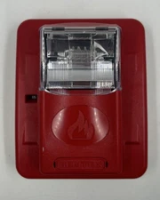 Gentex GES3-24WR. Strobe, Wall, Red