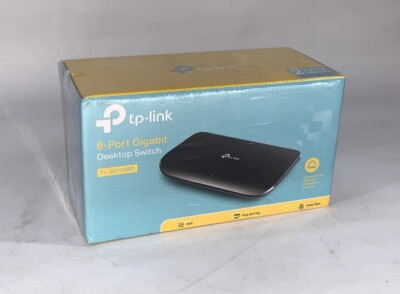 *SEALED* TP-Link 8-Port Gigabit Desktop Switch - TL-SG1008D Ver.8
