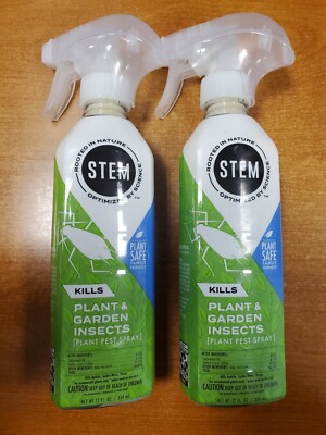 2 Pack: Stem Plant Insect/Pest Spray Water-Based Indoor/Outdoor (7672) R5P8