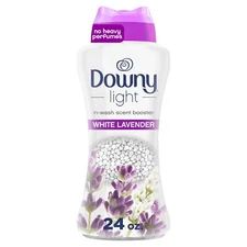 Downy Light Laundry Scent Booster Beads for Washer, White Lavender, 24 oz