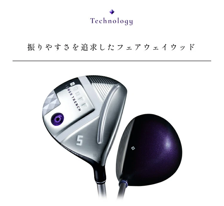 Women ONOFF ARMS 2025 Fairwaywood 3W 16deg RH LP-425F grahite Flex ladies HC - Image 3 of 4