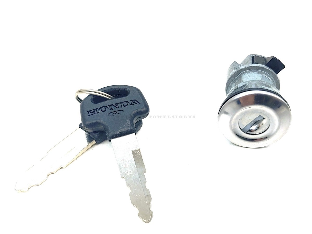 Honda Gas Cap Cover Lock Set VF VT GL CMX CBX Filler Lid Keys (See