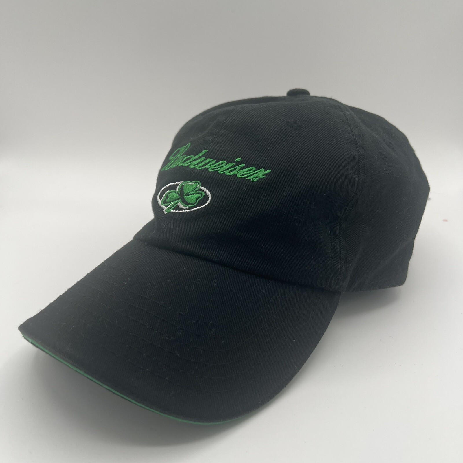 Budweiser Hat Cap Black Adjustable Strap Back Bas… - image 1