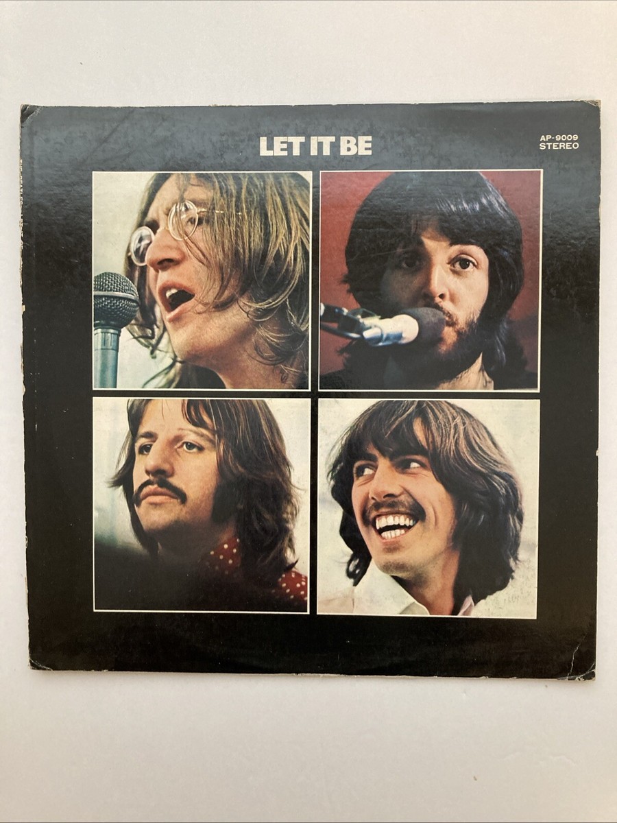 洋楽 The Beatles Let It Be box AP-9009 The Beatles Let It Be box AP-