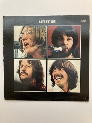 洋楽 The Beatles Let It Be box AP-9009 BEATLES LET IT BE APPLE AP-9009 JAPAN VINYL LP From Box Set | eBay