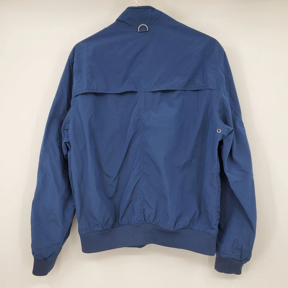 Mango Man MNG Casual Navy Blue Men's Zip Up Bomber Jacket Small - Image 2 of 4