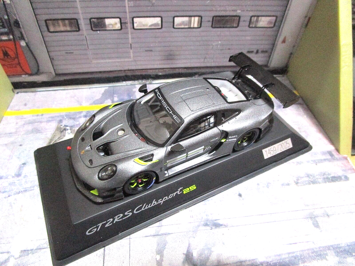 PORSCHE 911 - 992 GT2 RS Clubsport CS 25 Jahre grey grau PORSCHE 911 - 992 GT2 RS Clubsport CS 25 Jahre grey grau