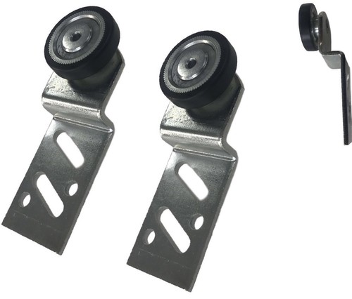 2x Hot Cupboard Angled Sliding Door Runner Bearings – Offset Hanger Wheels By CATERSPARESUK